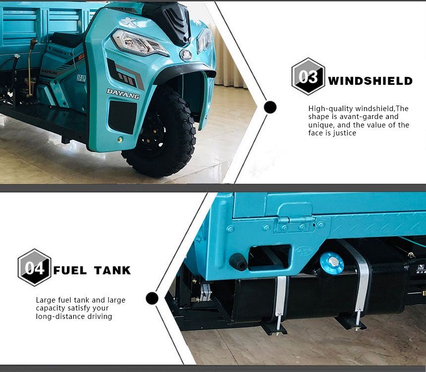 Blue body farm corporation 200cc motor tricycle