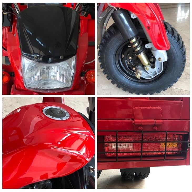 Motorized Fuel 3 Wheel Cargo Motorcycle super